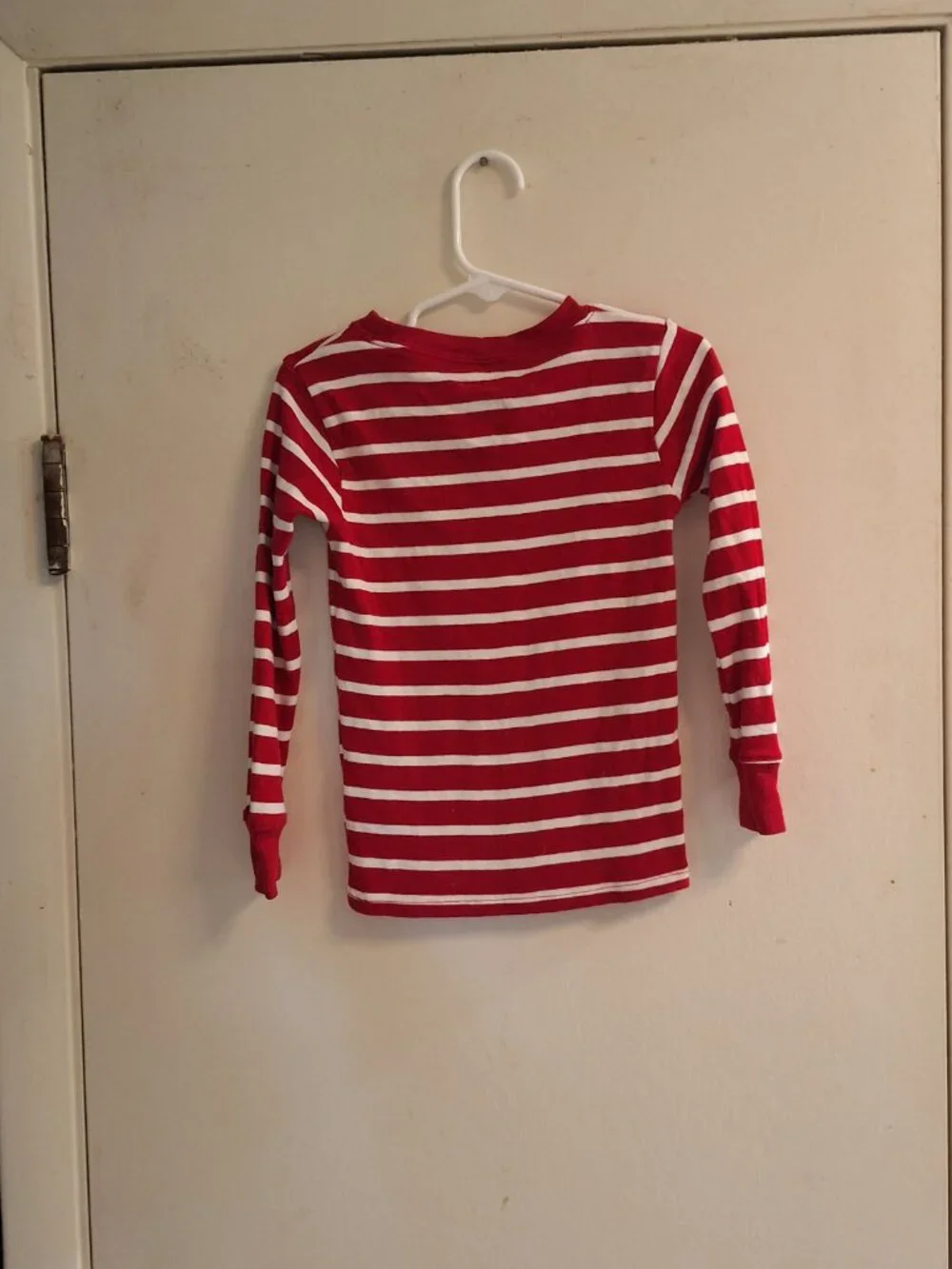 Santa red and white top 4T carter's